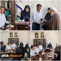 جلسه انتصاب معاون مالی، اداری و توسعه منابع پردیس حضرت فاطمه زهرا (س) 2