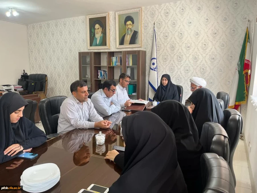 جلسه انتصاب معاون مالی، اداری و توسعه منابع پردیس حضرت فاطمه زهرا (س) 2