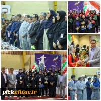 کسب مقام نائب قهرمان دختران استان خوزستان  2