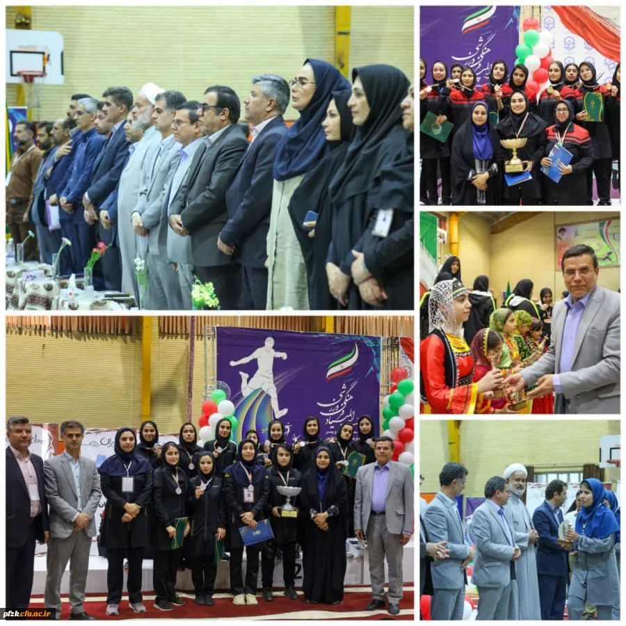 کسب مقام نائب قهرمان دختران استان خوزستان  2