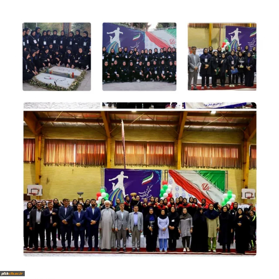 درخشش کاروان ورزشی دختران دانشجومعلم دانشگاه فرهنگیان خوزستان 2