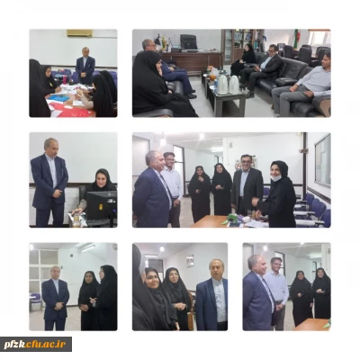 بازدید قاسم پور معاون بسیج اساتید دانشگاه فرهنگیان از روند برگزاری مصاحبه های داوطلبان آزمون سراسری سال ۱۴۰۲ در پردیس حضرت فاطمه الزهرا(س) خوزستان