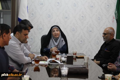 برگزاری جلسه با  عوامل آشپزخانه در پردیس حضرت فاطمه الزهرا(س) اهواز
