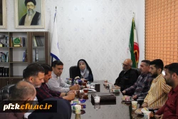 برگزاری جلسه با  عوامل آشپزخانه در پردیس حضرت فاطمه الزهرا(س) اهواز
