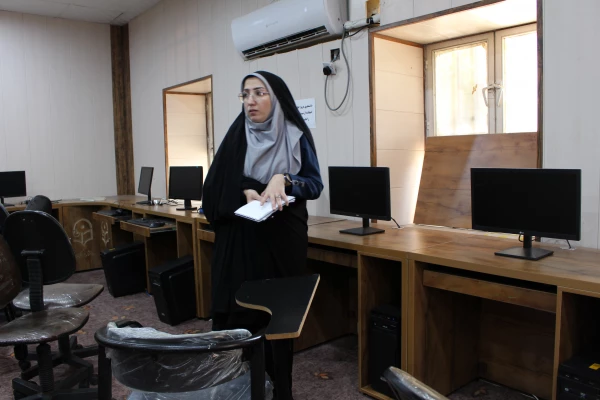 بازدید دکتر جان بزرگی سرپرست پردیس حضرت فاطمه الزهرا(س) از سراهای دانشجویی 