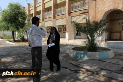 بازدید دکتر جان بزرگی سرپرست پردیس حضرت فاطمه الزهرا(س) از سراهای دانشجویی 