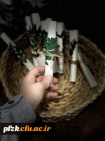 برگزاری مراسم جهت تببین نقش زنان در دفاع مقدس با حضور بانو عصمت احمدیان، مادر شهیدان فرجوانی، توسط کانون اندیشه های انقلاب اسلامی پردیس حضرت فاطمه الزهرا(س) با همکاری دفتر نهاد 