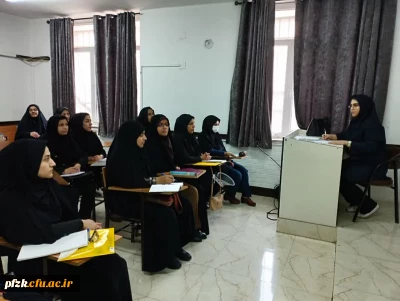 برگزاری کلاسهای پودمان اول مهارت اموزان ماده ۲۸  در پردیس حضرت فاطمه الزهرا (س) اهواز
