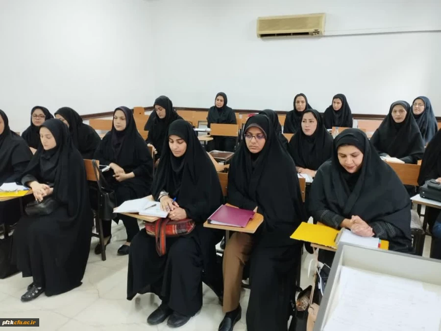 برگزاری کلاسهای پودمان اول مهارت اموزان ماده ۲۸ در  روزهای پنج شنبه و جمعه در پردیس حضرت فاطمه الزهرا (س) اهواز
