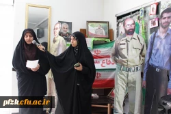 تجمع اعتراض آمیز فرهیختگان دانشگاه فرهنگیان پردیس حضرت فاطمه الزهرا(س) اهواز در دفاع از مردم مظلوم غزه