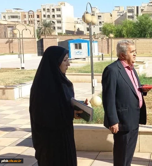 بازدید مدیر محترم بهسازی و توانمندسازی دانشگاه فرهنگیان از پردیس حضرت فاطمه الزهرا(س) اهواز