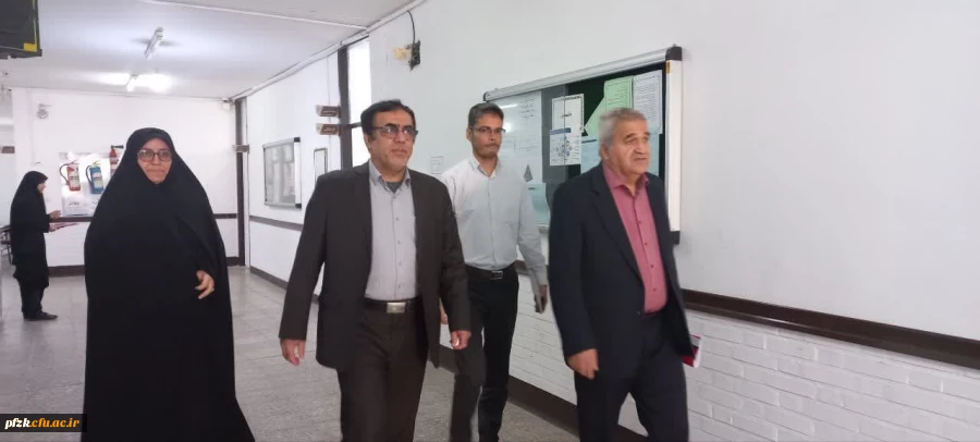 بازدید مدیر محترم بهسازی و توانمندسازی دانشگاه فرهنگیان از پردیس حضرت فاطمه الزهرا(س) اهواز