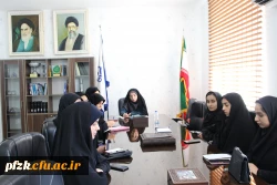 برگزاری جلسه شورای صنفی دانشجویان در پردیس حضرت فاطمه الزهرا(س) اهواز