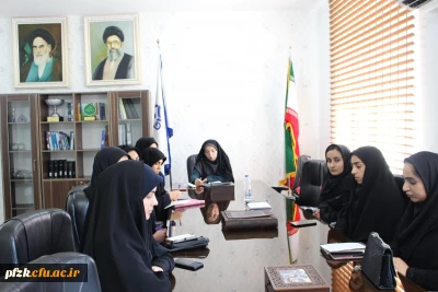 برگزاری جلسه شورای صنفی دانشجویان در پردیس حضرت فاطمه الزهرا(س) اهواز