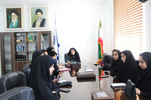 برگزاری جلسه شورای صنفی دانشجویان در پردیس حضرت فاطمه الزهرا(س) اهواز