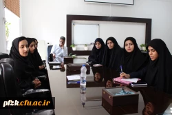 برگزاری جلسه شورای صنفی دانشجویان در پردیس حضرت فاطمه الزهرا(س) اهواز