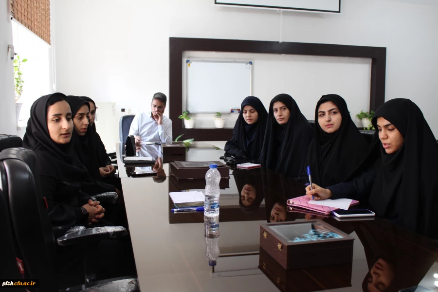 برگزاری جلسه شورای صنفی دانشجویان در پردیس حضرت فاطمه الزهرا(س) اهواز