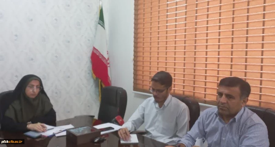 برگزاری جلسه مراسم استقبال از دانشجویان جدیدالورود پردیس حضرت فاطمه الزهرا(س) اهواز