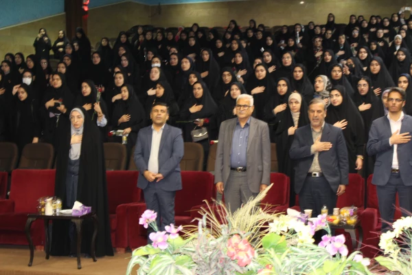 برگزاری آئین استقبال از نو دانشجو معلمان دانشگاه فرهنگیان-پردیس حضرت فاطمه الزهرا(س) اهواز