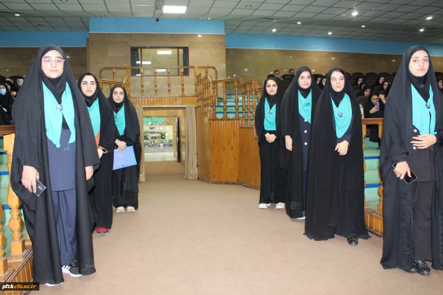 برگزاری آئین استقبال از نو دانشجو معلمان دانشگاه فرهنگیان-پردیس حضرت فاطمه الزهرا(س) اهواز