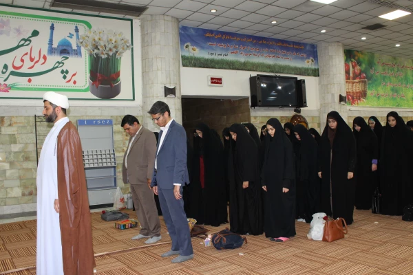 برگزاری آئین استقبال از نو دانشجو معلمان دانشگاه فرهنگیان-پردیس حضرت فاطمه الزهرا(س) اهواز