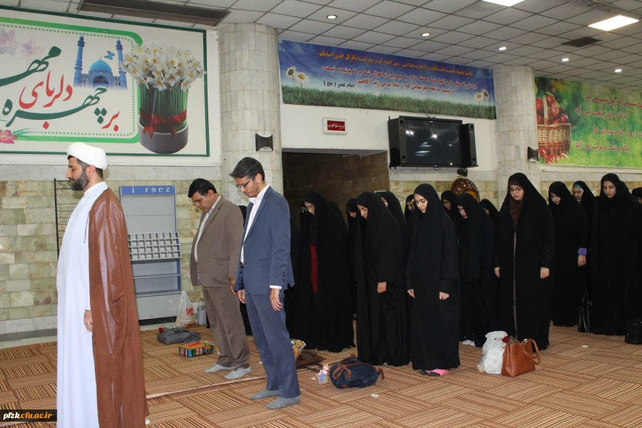 برگزاری آئین استقبال از نو دانشجو معلمان دانشگاه فرهنگیان-پردیس حضرت فاطمه الزهرا(س) اهواز