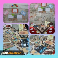 برپایی غرفه کانون مهدویت زیر نظر دفتر نهاد رهبری پردیس فاطمه الزهرا (س) اهواز 