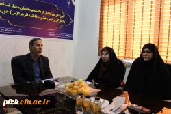 مراسم تجلیل از دانشجو معلمان ممتاز شاهد و ایثارگر پردیس حضرت فاطمه الزهرا(س) خوزستان 