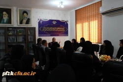 مراسم تجلیل از دانشجو معلمان ممتاز شاهد و ایثارگر پردیس حضرت فاطمه الزهرا(س) خوزستان 