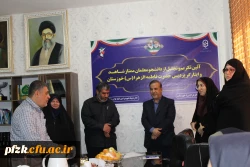 مراسم تجلیل از دانشجو معلمان ممتاز شاهد و ایثارگر پردیس حضرت فاطمه الزهرا(س) خوزستان 