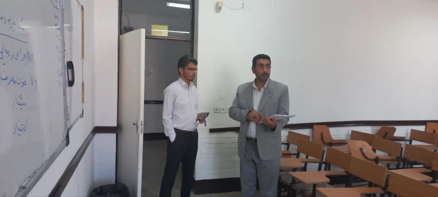 بازدید ادواری اداره نظارت، ارزیابی و تضمین کیفیت از پردیس حضرت فاطمه الزهرا(س) اهواز