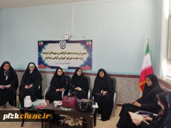 بازدید سرپرست پردیس حضرت فاطمه الزهرا(س) اهواز از مرکز دخترانه اروند آبادان