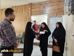 بازدید سرپرست پردیس حضرت فاطمه الزهرا(س) اهواز از مرکز دخترانه اروند آبادان