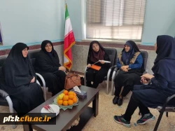 بازدید سرپرست پردیس حضرت فاطمه الزهرا(س) اهواز از مرکز دخترانه اروند آبادان