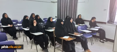 برگزاری کارگاه به مناسبت هفته سلامت ملی بانوان در پردیس حضرت فاطمه الزهرا(س) اهواز