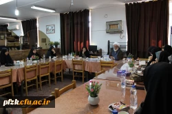 نشست صمیمی مسئول دفتر نهاد رهبری مقام معظم رهبری در دانشگاه فرهنگیان خوزستان با تشکل ها و کانون های فرهنگی پردیس حضرت فاطمه الزهرا(س) اهواز