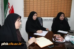 جلسه هماهنگی و آسیب شناسی مسائل آموزشی و برنامه ریزی آموزشی ترم آینده در پردیس حضرت فاطمه الزهرا(س)