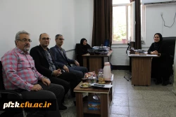 بازدید مالی از پردیس حضرت فاطمه الزهرا(س) اهواز