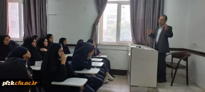 بازدید دانش آموزان دبیرستان عفاف اهواز از پردیس حضرت فاطمه الزهرا(س) اهواز