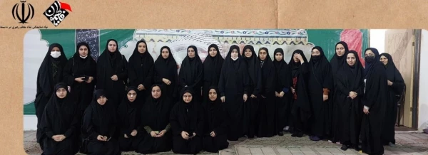 گزارش تصویری از حضور دانشجو معلمان پردیس فاطمه الزهرا(س) اهواز درنماز عبادی_سیاسی جمعه و راهپیمایی حمایت از مردم مظلوم غزه 