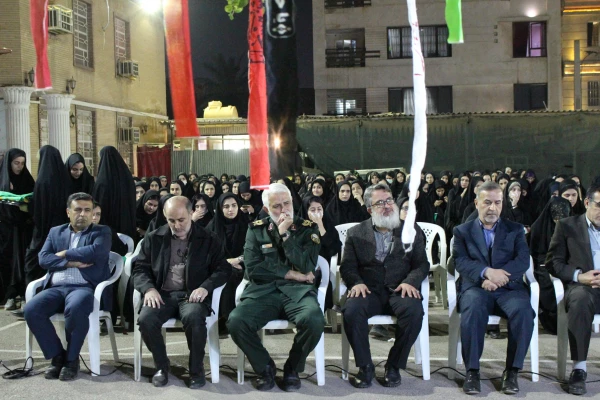 مراسم فاطمیه و استقبال پرشور از شهید گمنام در دانشگاه فرهنگیان_ پردیس حضرت فاطمه الزهرا(س) اهواز