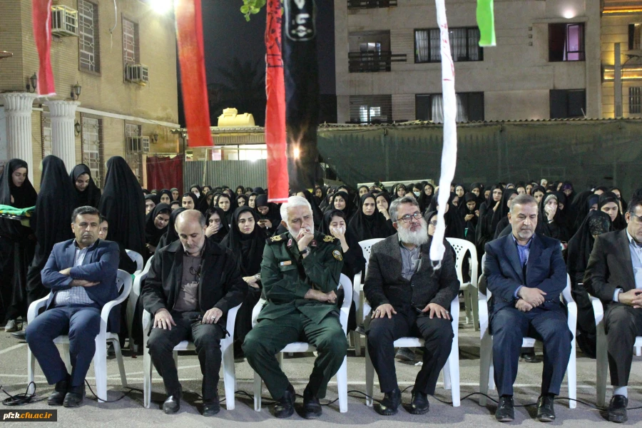 مراسم فاطمیه و استقبال پرشور از شهید گمنام در دانشگاه فرهنگیان_ پردیس حضرت فاطمه الزهرا(س) اهواز