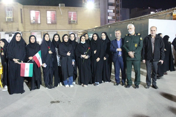 مراسم فاطمیه و استقبال پرشور از شهید گمنام در دانشگاه فرهنگیان_ پردیس حضرت فاطمه الزهرا(س) اهواز