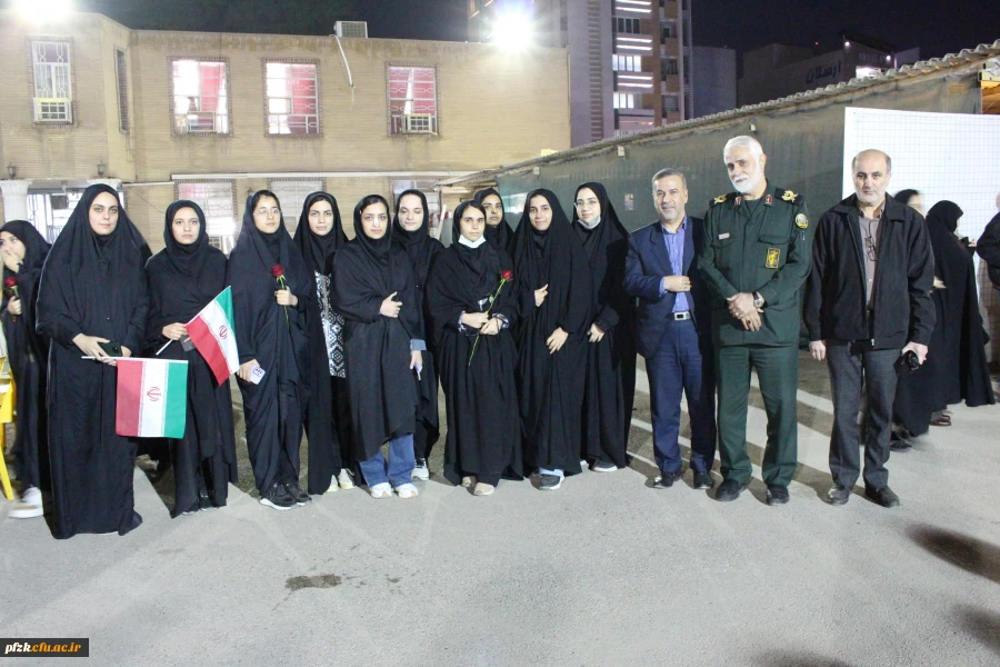 مراسم فاطمیه و استقبال پرشور از شهید گمنام در دانشگاه فرهنگیان_ پردیس حضرت فاطمه الزهرا(س) اهواز