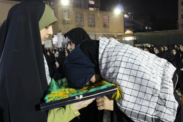 مراسم فاطمیه و استقبال پرشور از شهید گمنام در دانشگاه فرهنگیان_ پردیس حضرت فاطمه الزهرا(س) اهواز