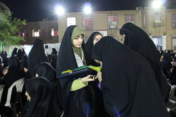 مراسم فاطمیه و استقبال پرشور از شهید گمنام در دانشگاه فرهنگیان_ پردیس حضرت فاطمه الزهرا(س) اهواز