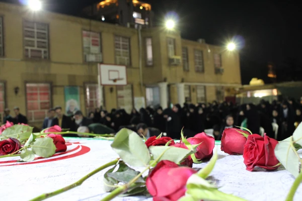 مراسم فاطمیه و استقبال پرشور از شهید گمنام در دانشگاه فرهنگیان_ پردیس حضرت فاطمه الزهرا(س) اهواز