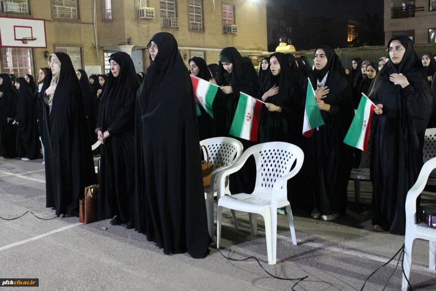 مراسم فاطمیه و استقبال پرشور از شهید گمنام در دانشگاه فرهنگیان_ پردیس حضرت فاطمه الزهرا(س) اهواز