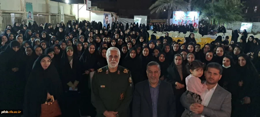 مراسم فاطمیه و استقبال پرشور از شهید گمنام در دانشگاه فرهنگیان_ پردیس حضرت فاطمه الزهرا(س) اهواز