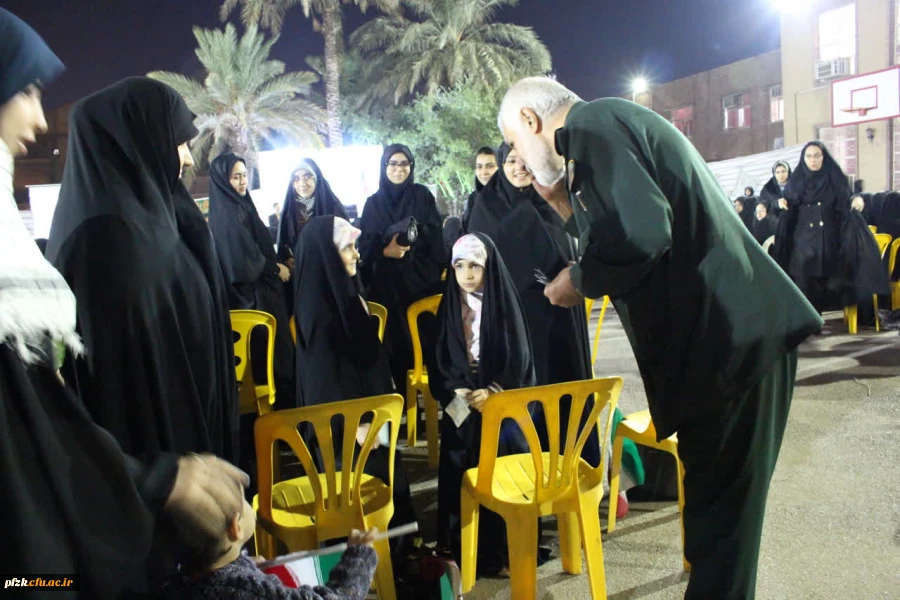 مراسم فاطمیه و استقبال پرشور از شهید گمنام در دانشگاه فرهنگیان_ پردیس حضرت فاطمه الزهرا(س) اهواز